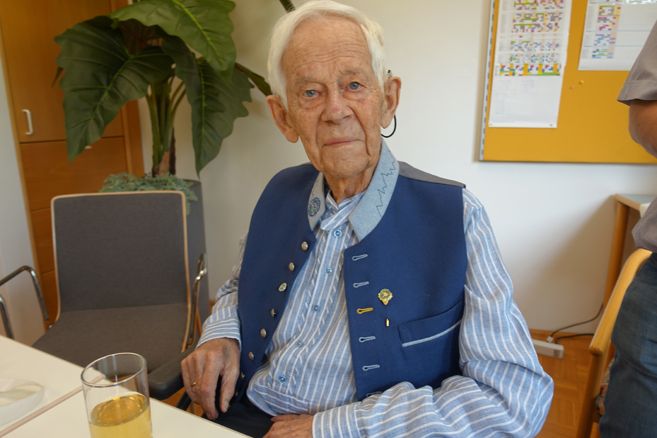 60-jährige Mitgliedschaft Manfred Karlowitsch