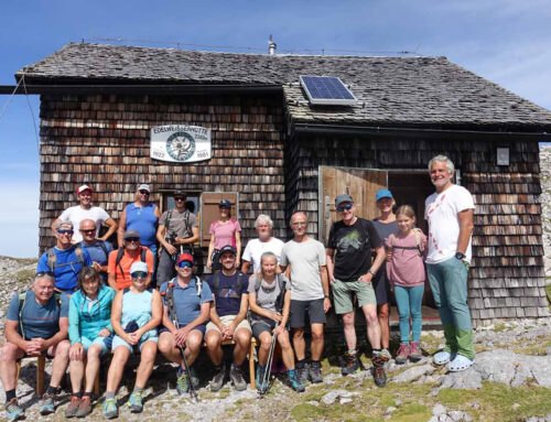 Wanderung zur Edelweißerhütte im Tennengebirge – Gedenkfeier für Hannes Trinker